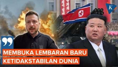 Ukraina Bertempur dengan Tentara Korut, Zelenskyy: Lembaran Baru Ketidakstabilan Dunia