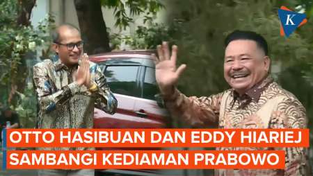 Pembela Prabowo di MK Sambangi Kartanegara, Ada Otto Hasibuan dan Eddy Hiariej