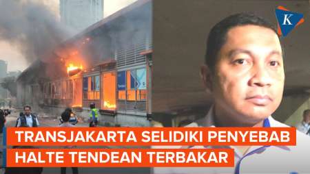 Halte Tendean Terbakar, Transjakarta: Api dari Luar