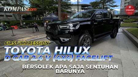 TOYOTA HILUX D CAB 2.4 V (4X4) FACELIFT | Bersolek Apa Saja Sentuhan Barunya