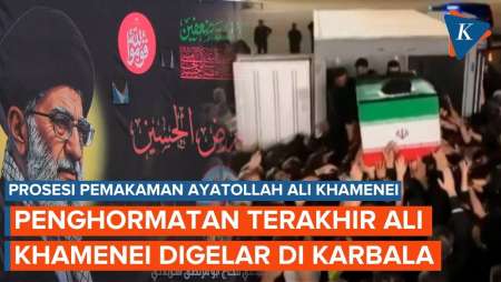 Jadi Pemberhentian Penghormatan Terakhir, Karbala Bersiap Sambut Jenazah Ali Khamenei