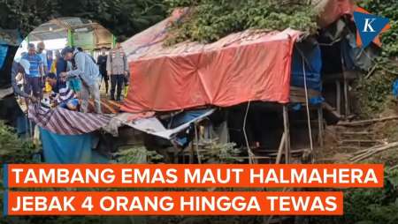 Air Hujan Masuk Galian, 4 Penambang Emas di Halmahera Tewas dalam Lubang