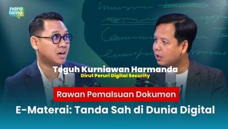 Teguh Kurniawan Harmanda: E-Materai Solusi Mudah Validasi Dokumen | Naratama