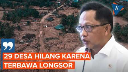 Mendagri Ungkap 29 Desa di Sumatera Hilang Akibat Banjir dan Tanah Longsor