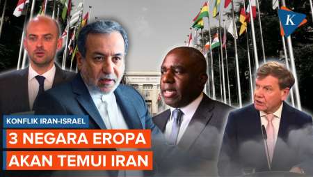 Tiga Negara Eropa Akan Bertemu Iran, Bahas Konflik dengan Israel