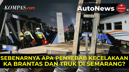 Kecelakaan KA Brantas di Madukoro Semarang, Kemungkinan Truk Tersangkut di…