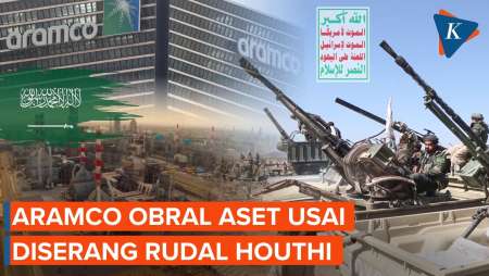 Perusahaan Aramco Obral Aset Rp 160 Triliun Usai Diserang Houthi