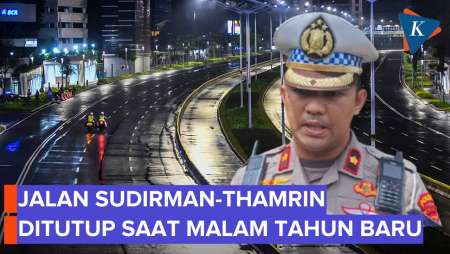 Ada Car Free Night Di Malam Tahun Baru, Polisi Tutup Jalan Sudirman-Thamrin