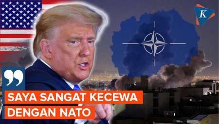 Tak Didukung Perang Lawan Iran, Trump Kecewa Pada NATO