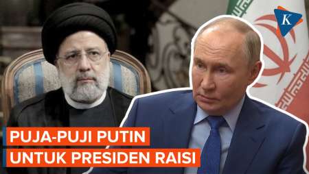 Pujian Putin untuk Mendiang Presiden Iran, Sebut Politisi Luar Biasa hingga Sahabat Rusia