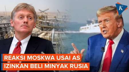 Respons Moskwa Setelah AS Izinkan Pembelian Minyak Dari Rusia