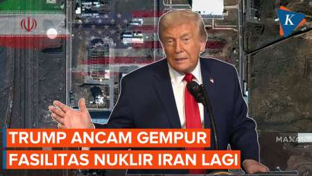 Trump Blak-blakan Ancam Serang Nuklir Iran Hingga Respons Aksi China Kepung Taiwan