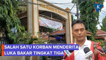 Orangtua Ungkap Kondisi Anaknya Yang Jadi Korban Ledakan SMAN 72