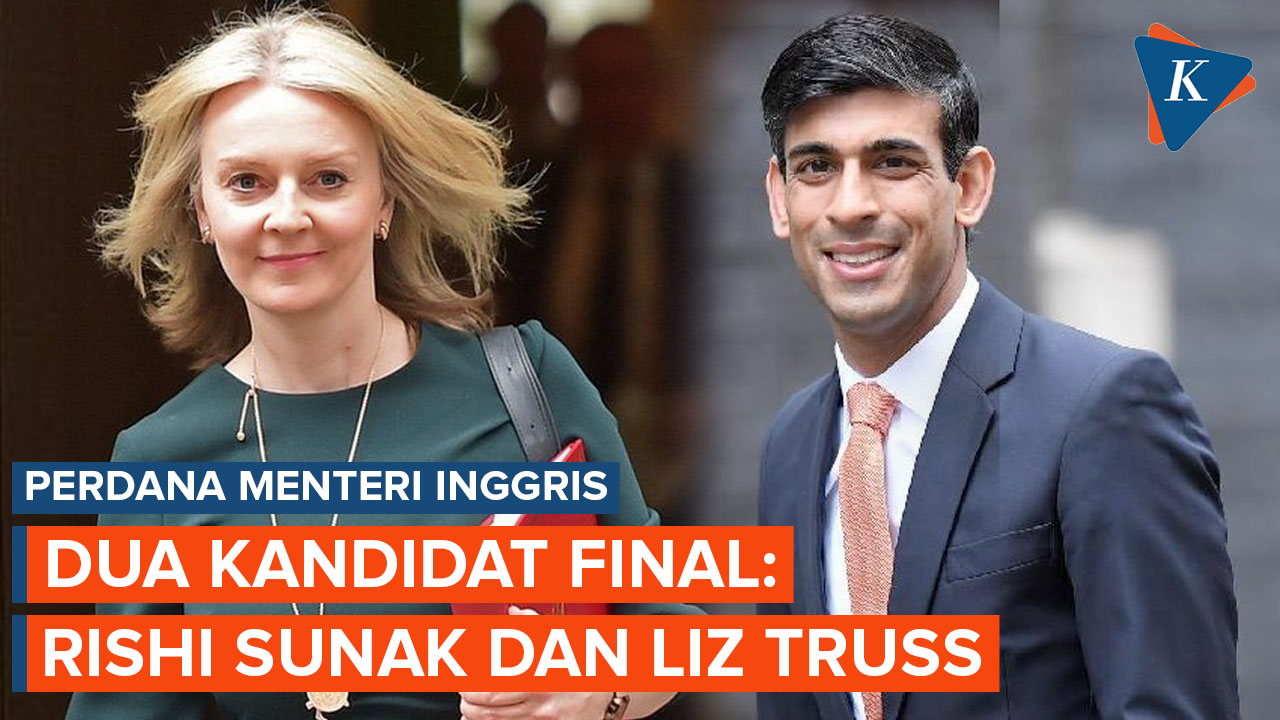 Dua Kandidat Final untuk PM Inggris: Rishi Sunak dan Liz Truss