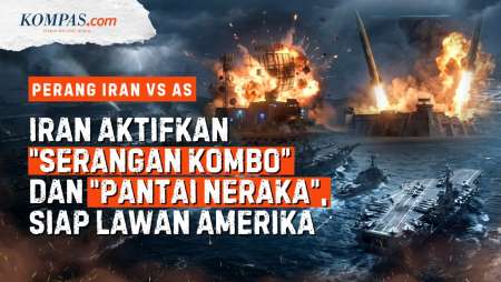 Dua Taktik Baru Iran Lawan AS: Serangan "Kombo" Dan Neraka, Tak Takut Perang Lagi