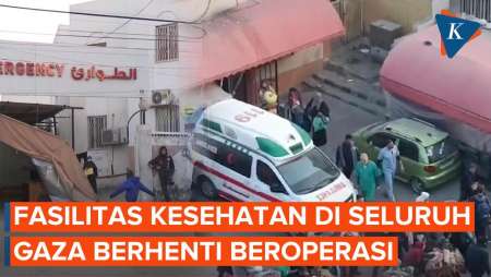 RS di Khan Younis Berhenti Beroperasi, WHO: Sistem Kesehatan Gaza Kritis