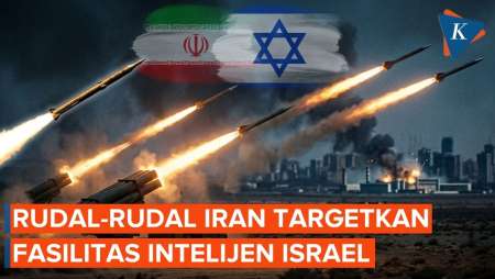 Gelombang Ke-79 Serangan Rudal IRGC Diklaim Tembus Iron Dome Israel, Incar Fasilitas Intelijen
