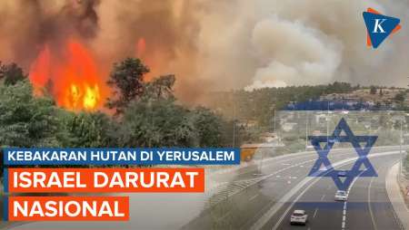 Kebakaran Terburuk di Israel, Warga Dievakuasi Massal