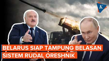 Lukashenko Beri Ruang Rusia Taruh Sistem Oreshnik di Belarus