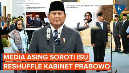 Media Singapura-Malaysia Soroti Rumor Reshuffle Kabinet Prabowo