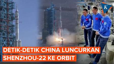 Momen China Luncurkan Shenzhou-22 Untuk Jemput Astronaut Di Stasiun Ruang Angkasa