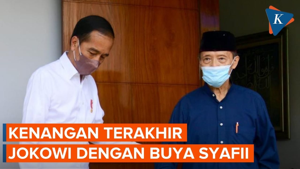 Jokowi Mengenang Pertemuan Terakhir Bersama Buya Syafii Maarif