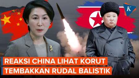 Respons China Setelah Korea Utara Tembakkan Rudal Balistik ke Laut Kuning