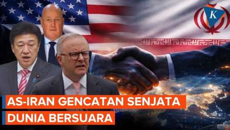 AS Dan Iran Gencatan Senjata, Respons Dunia Bermunculan