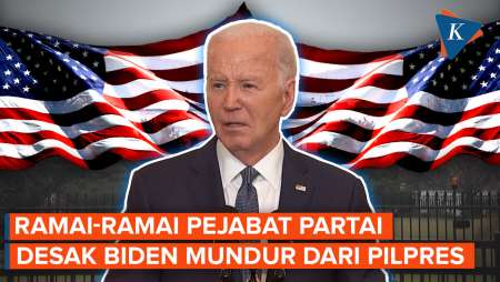 Internal Bergejolak! Para Pejabat Demokrat Minta Biden Mundur dari Pilpres AS