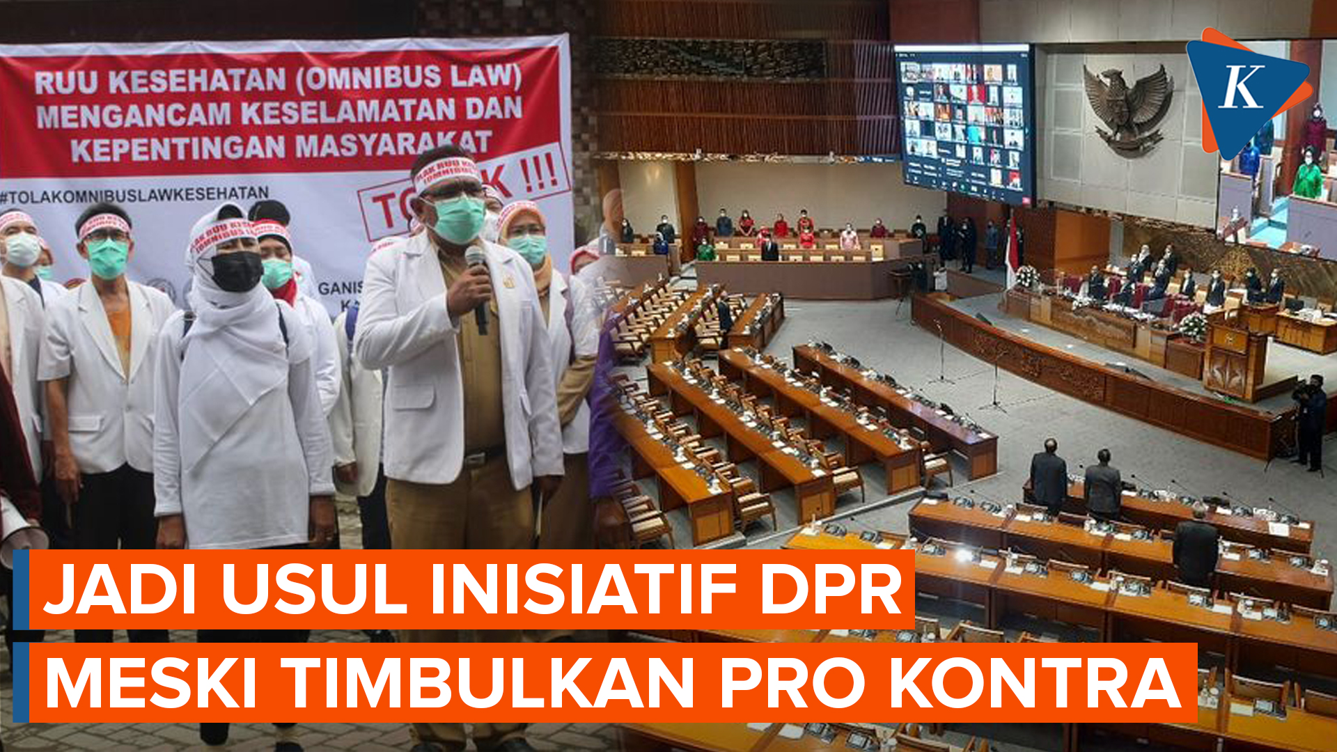 RUU Kesehatan Omnibus Law Jadi Usul Inisiatif DPR Meski Diprotes IDI