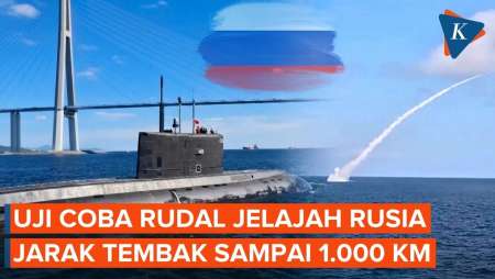 Kapal Selam Rusia Tembakkan Rudal Kalibr-PL Dari Laut Jepang, Jarak Tembak Capai 1.000 Km