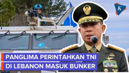 Panglima Perintahkan Prajurit TNI Di Lebanon Masuk Bunker, Hentikan Aktivitas Luar