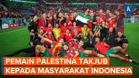 Pemain Timnas Palestina Takjub Dapat Dukungan Masyarakat Indonesia