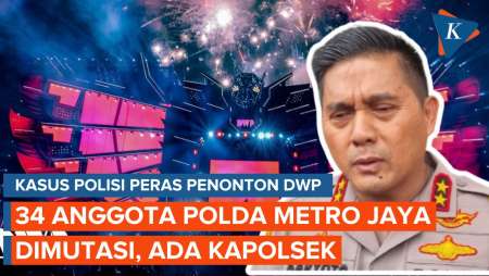 Daftar 34 Polisi yang Diduga Peras Penonton DWP, Ada Kapolsek dan Kasat Narkoba