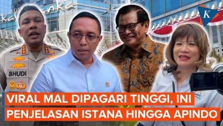 Istana, Polisi, Hingga Apindo Buka Suara Soal Mal Dipagari Tinggi