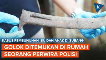 Kasus Subang, Polda Jabar Temukan Golok di Rumah Seorang Perwira Polisi