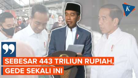 Jokowi Sebut Pemerintah Gelontorkan Rp 443 Triliun untuk Subsidi dan Bansos di 2023