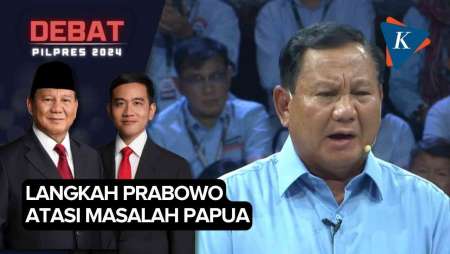 [FULL] Debat Capres: Kata Prabowo soal Penanganan HAM dan Konflik di Papua