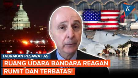 Gedung Putih dan Pentagon Bikin Ruang Udara Bandara Reagan Rumit dan Terbatas!