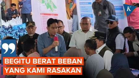 Dialog Wapres Gibran Dengan Pengungsi Banjir Di Agam