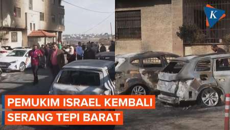 Pemukim Israel Bakar Mobil dan Properti di Tepi Barat