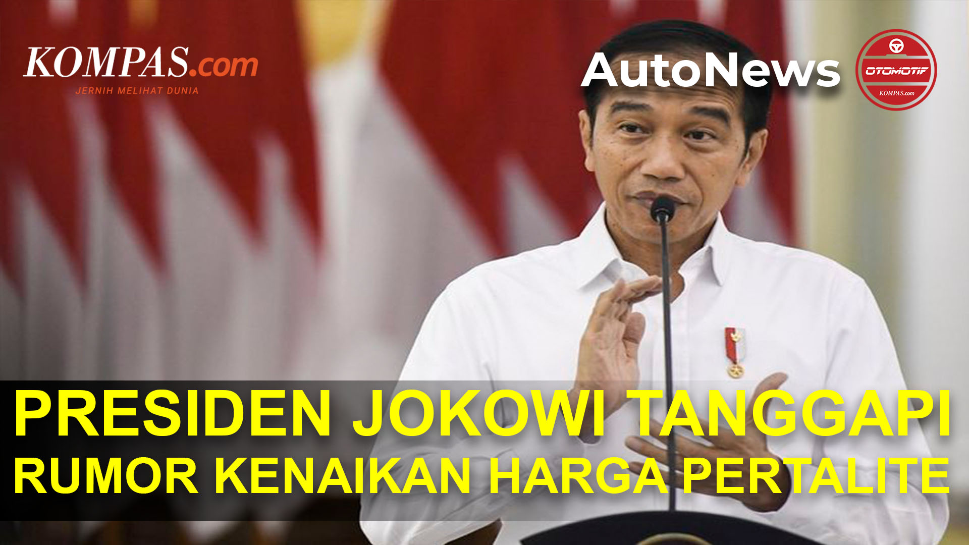 Rumor Harga Pertalite Naik, Begini Tanggapan Jokowi