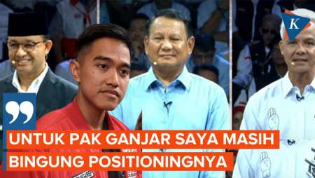 Blak-blakan Kaesang yang Bingung dengan Arah Pernyataan Ganjar di Debat Capres