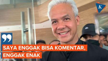 Ganjar Ogah Komentari Aksi Gibran Celingukan ke Mahfud Saat Debat…