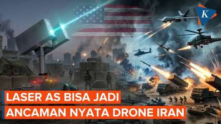 Mengenal Teknologi Laser AS: Biaya Produksi Murah, Diklaim Mampu Lawan Drone dan Rudal Iran