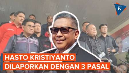 Hasto Kristiyanto Dilaporkan dengan Tiga Pasal, Buntut Wawancaranya di Televisi