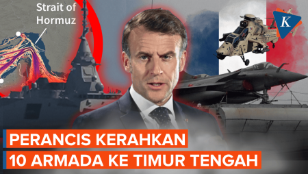 10 Armada Besar Perancis ke Timur Tengah di Tengah Perang, Ada Apa?