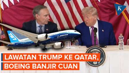 Ikut Trump ke Qatar, Boeing Cuan Rp1,5 Kuadriliun Terbesar dalam Sejarah Perusahaan