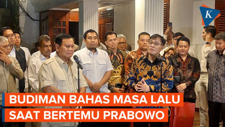 Budiman Sudjatmiko Nostalgia Bertemu Prabowo, Tak Wakili PDI-P