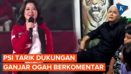 PSI Tarik Dukungan, Ganjar Ogah Beri Komentar